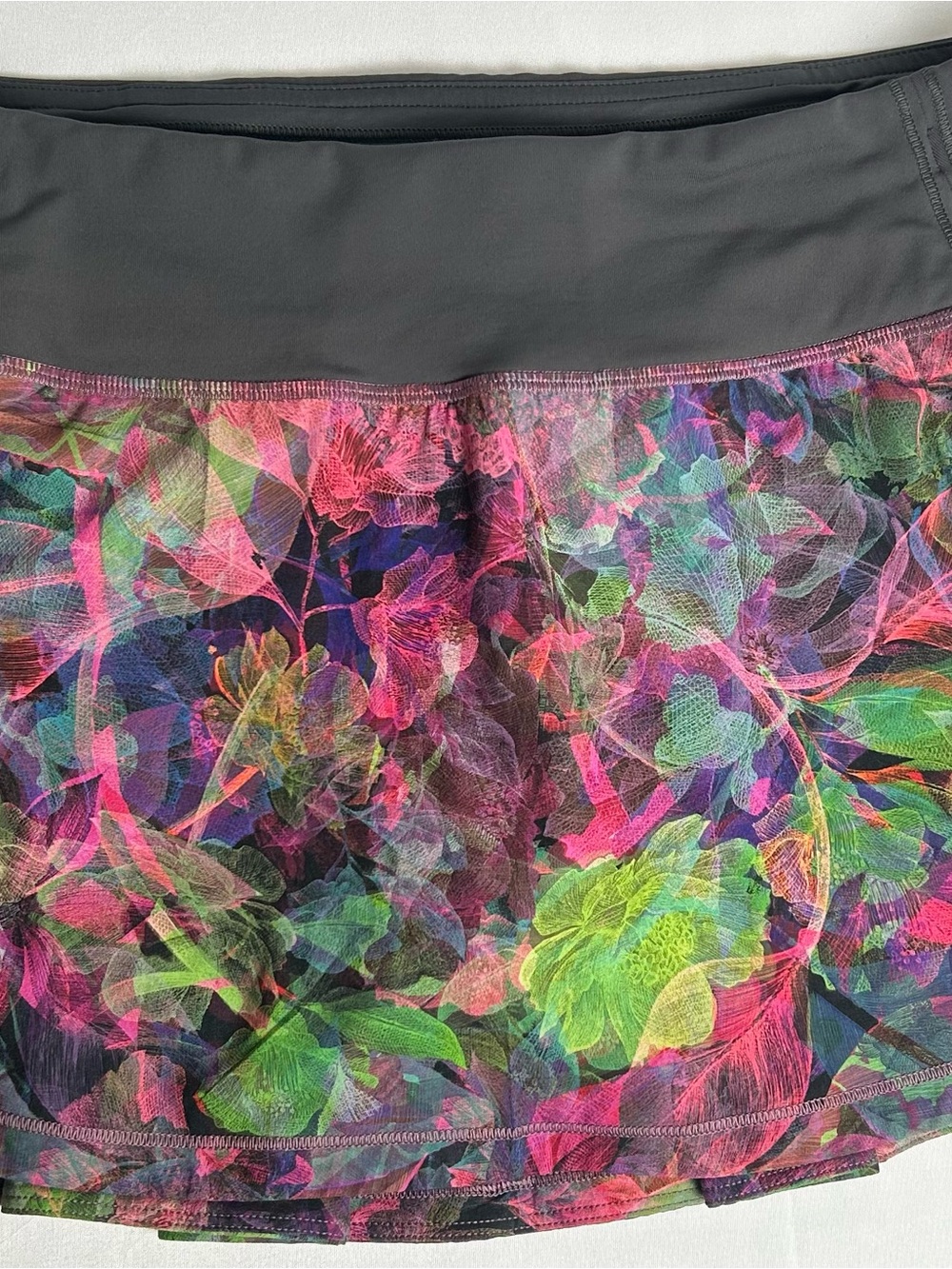 Lululemon Floral Running Skort Size 2